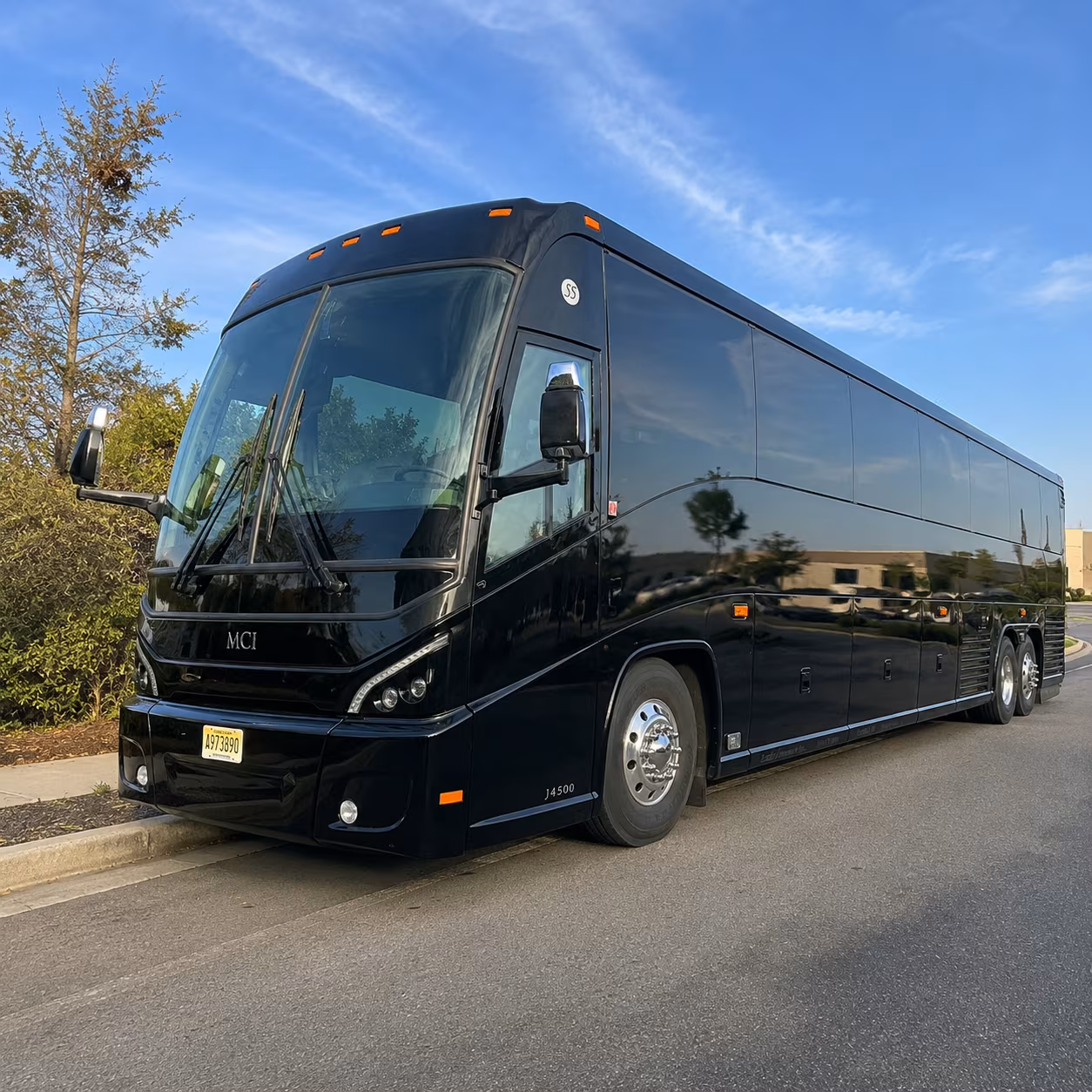 bus rental options for newton trips