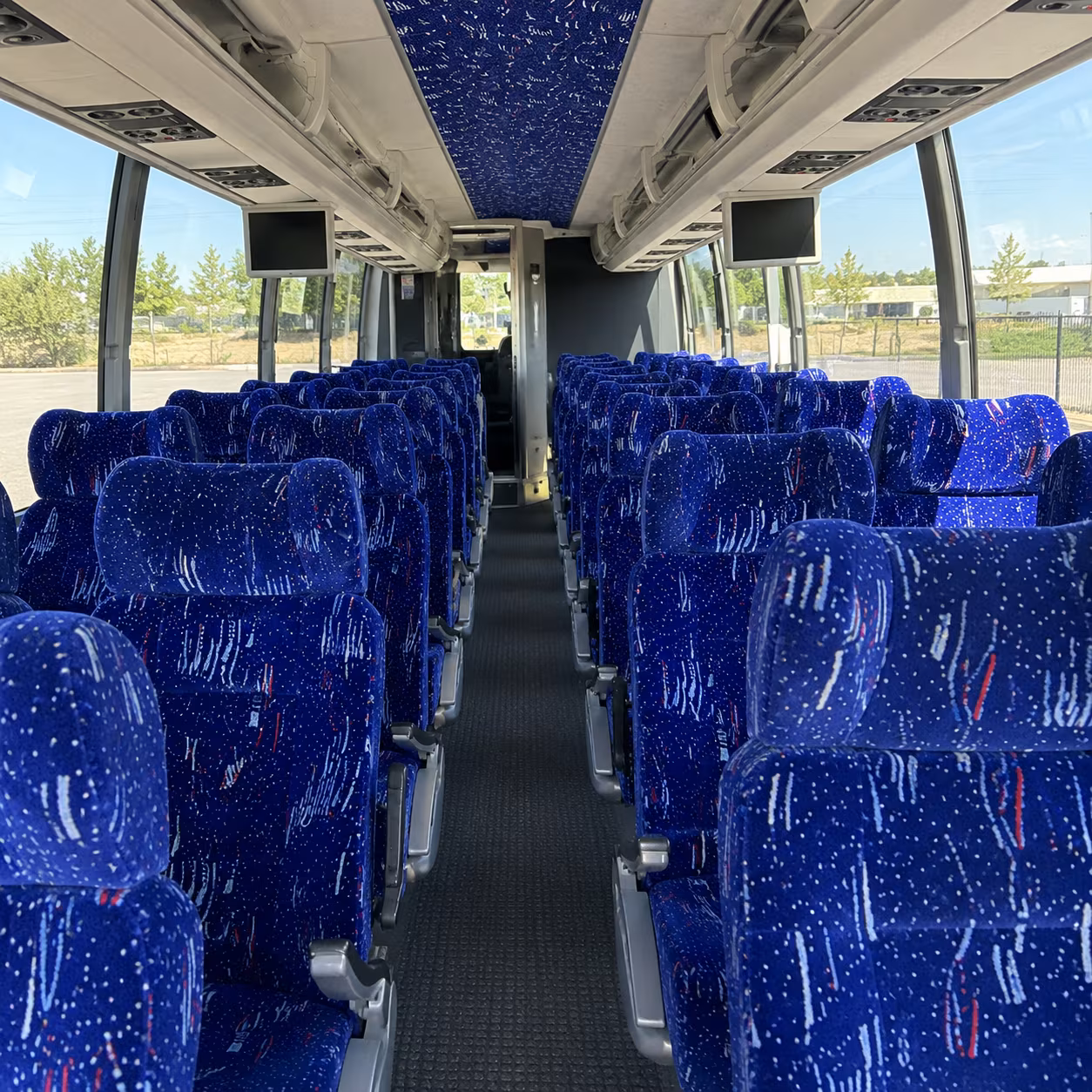 cambridge charter bus interior gallery