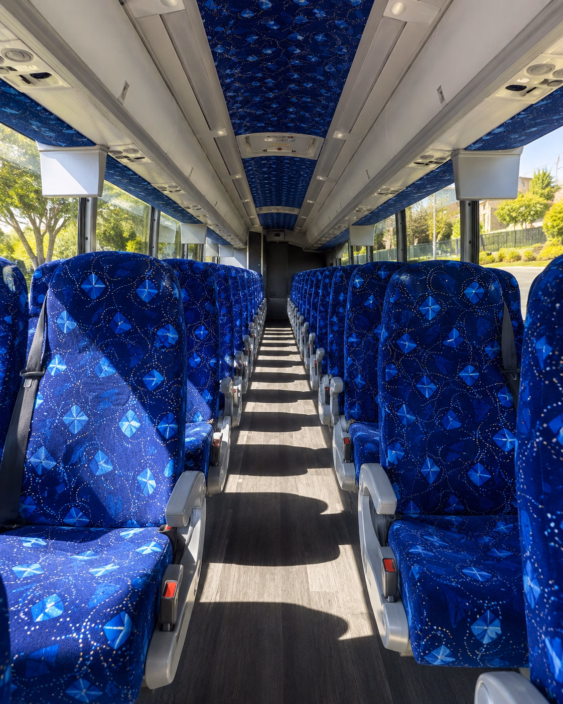 corporate shuttle services between newton office parks and downtown boston