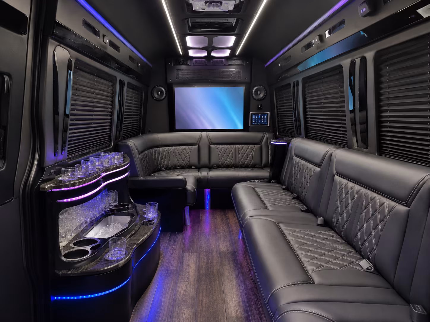from pre prom dinner to the after party your bus runs on your schedule