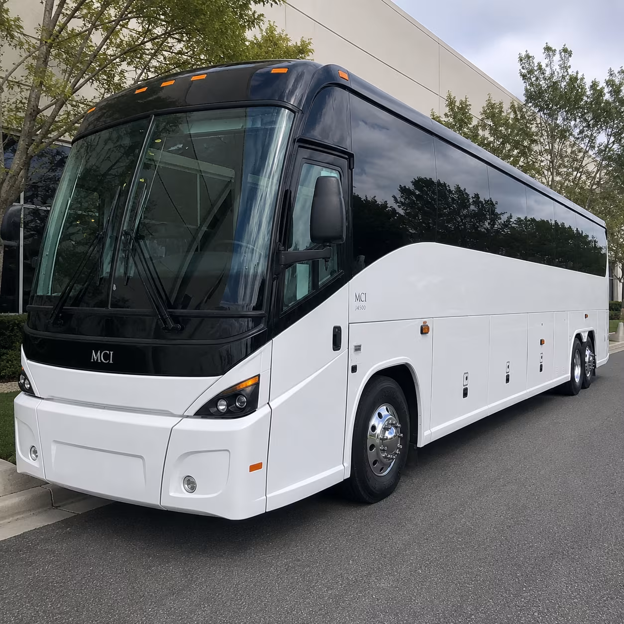 newton charter bus rental fleet