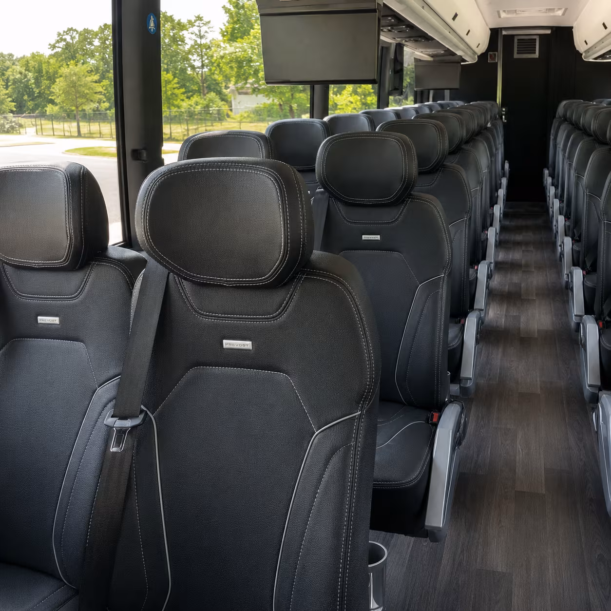 newton concert transportation onboard seating