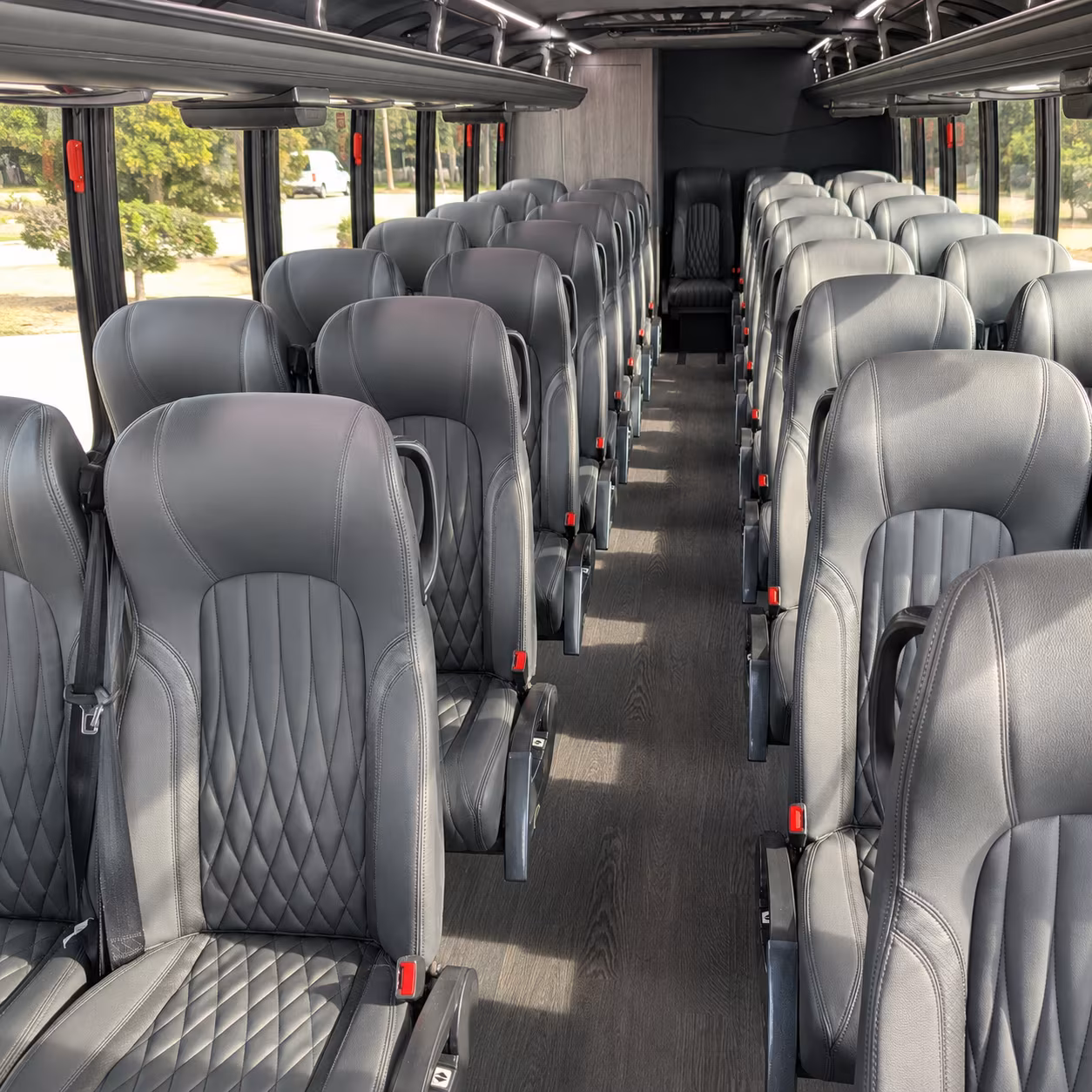 newton private event transportation onboard seating