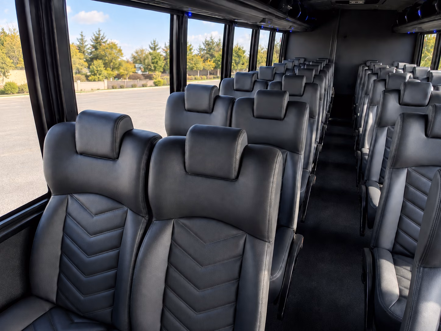 somerville comfortable employee shuttle bus rentals in somerville