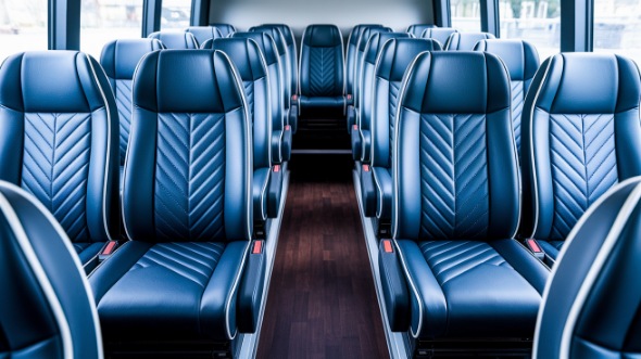 20 passenger minibus inside somerville