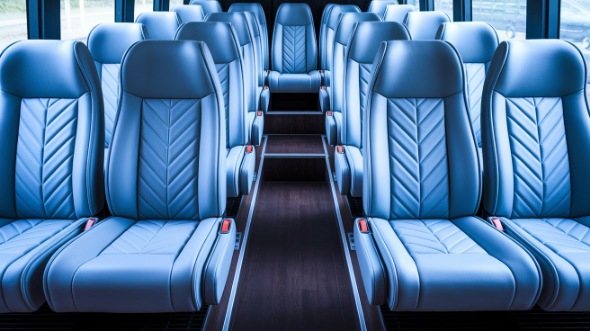 30 passenger minibus inside woburn